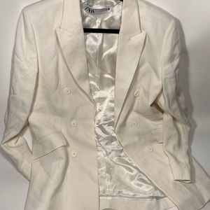 ZARA Ivory Blazer